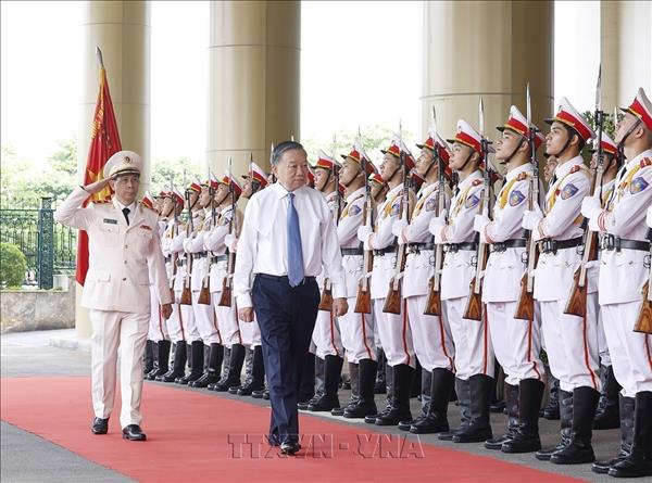 Top leader asks for better technical services to safeguard national security