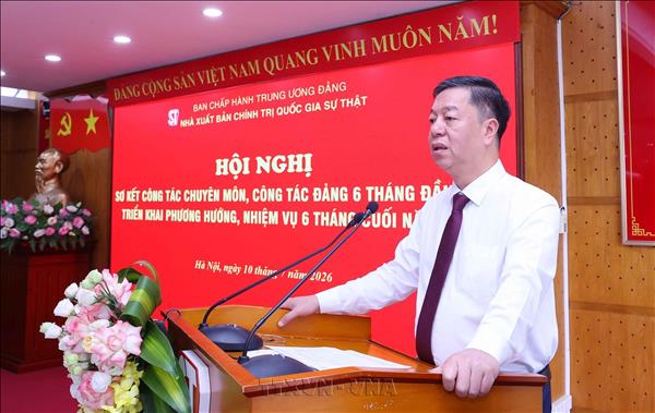 Nhà xuất bản Chính trị quốc gia Sự thật: Hoàn thiện quy trình biên tập, xuất bản, phát hành sách trên môi trường số