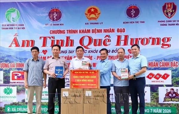 Chăm sóc sức khỏe đồng bào vùng cao