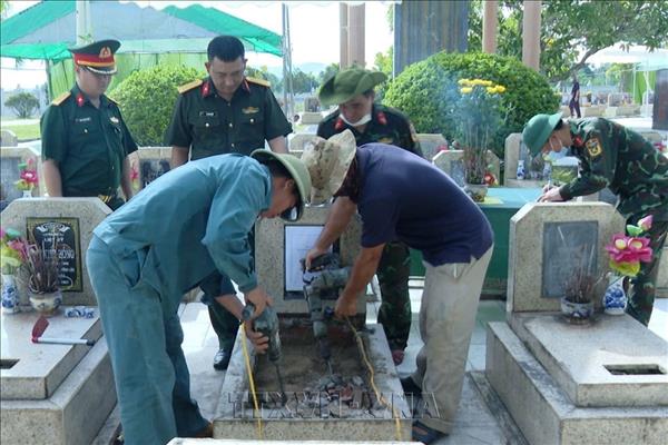 Sáng tạo trong quy trình lấy mẫu ADN liệt sĩ