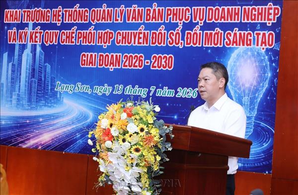 Phối hợp thực hiện số hóa toàn bộ luồng văn bản hành chính phục vụ doanh nghiệp