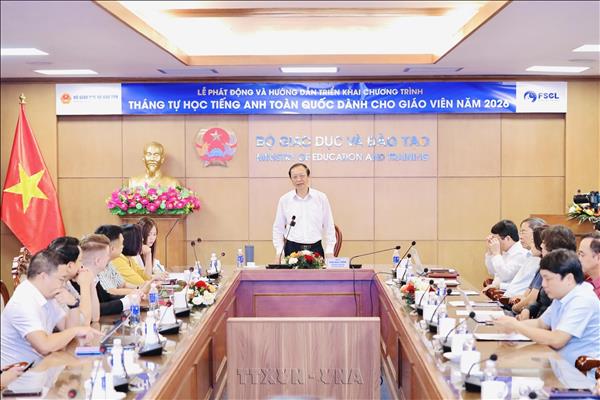 Phát động Tháng tự học tiếng Anh dành cho giáo viên toàn quốc năm 2026