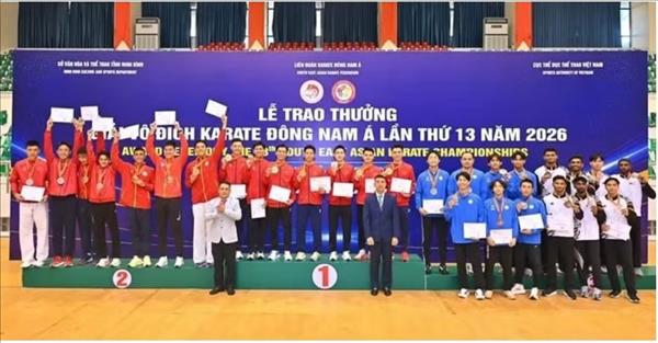 Karaté : Le Vietnam confirme sa domination en Asie du Sud-Est