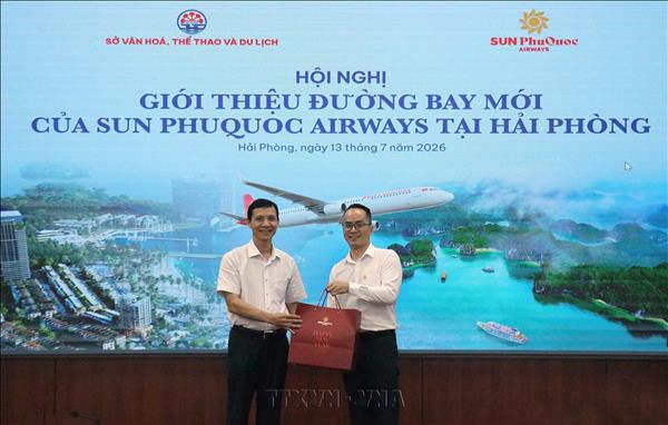 Sun PhuQuoc Airways launches new routes linking Hai Phong with Ho Chi Minh City, Phu Quoc