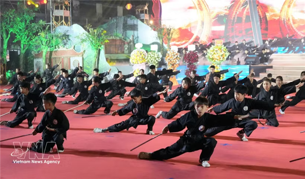 2026年河内国际武术节首次在升龙皇城举行