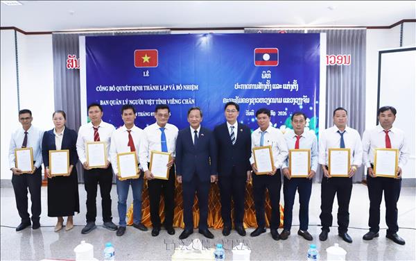 Dấu mốc hoàn thiện hệ thống cộng đồng người Việt tại Lào