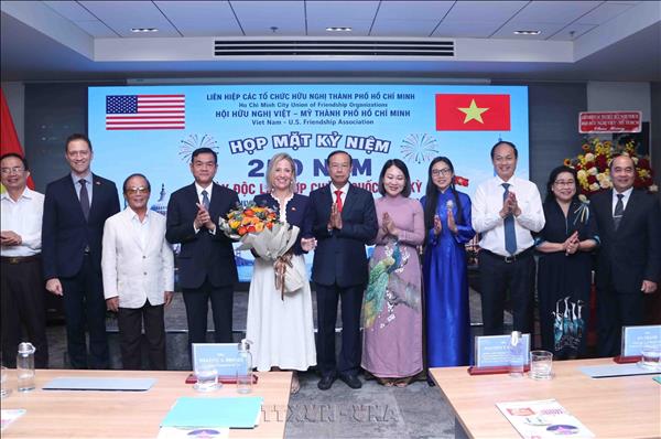 Thúc đẩy quan hệ hữu nghị, hợp tác giữa nhân dân Thành phố Hồ Chí Minh và nhân dân Hoa Kỳ