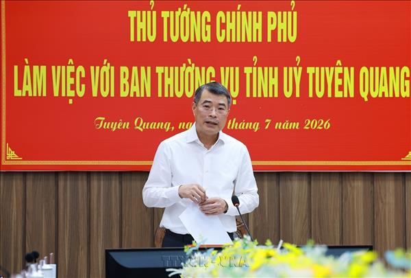 Thủ tướng Lê Minh Hưng: Tạo đột phá để Tuyên Quang phát triển nhanh và bền vững
