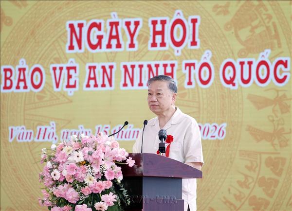Tổng Bí thư, Chủ tịch nước Tô Lâm: Tạo môi trường an ninh, an toàn vì cuộc sống bình yên, hạnh phúc của nhân dân