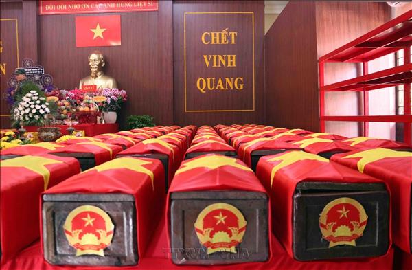 Đã quy tập được 100 hài cốt liệt sĩ tại Công viên Lê Thị Riêng