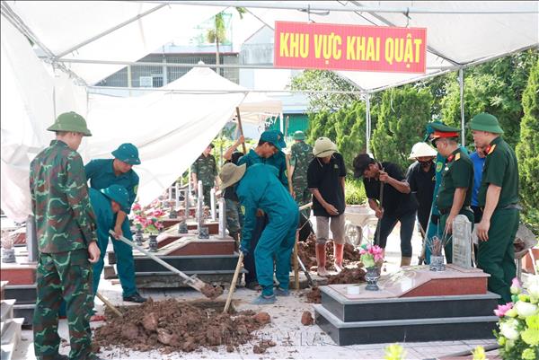 Campaña de 500 días acelera en todo Vietnam la identificación de mártires de guerra