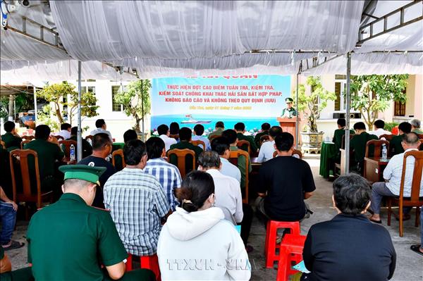 Cao điểm tuần tra chống IUU, bảo vệ nguồn lợi thủy sản bền vững