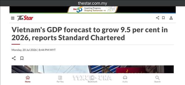 Ngân hàng Standard Chartered: GDP Việt Nam có thể đạt hai con số nhờ động lực tăng trưởng bền vững