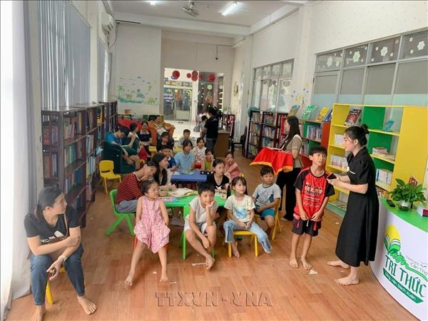 Những ngày hè ý nghĩa của trẻ tại thư viện