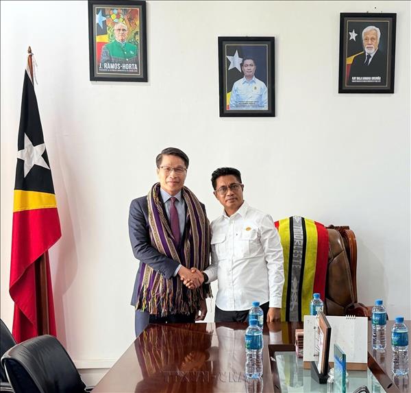 Vietnam, Timor-Leste expand cooperation in food security, fisheries