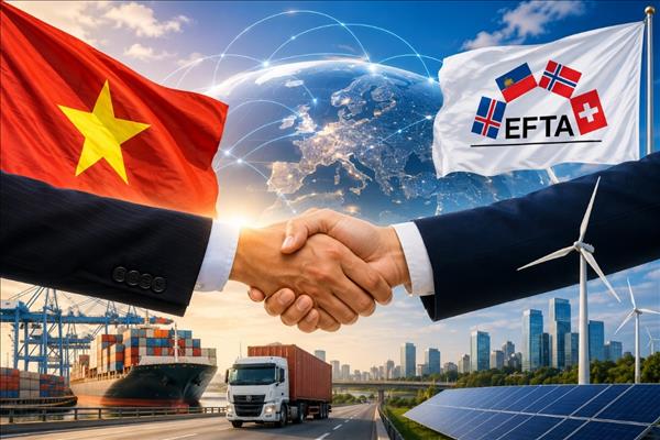 កិច្ចព្រមព្រៀងជាមួយ EFTA៖ បើកទ្វារសម្រាប់កិច្ចសហប្រតិបត្តិការសេដ្ឋកិច្ចរវាងវៀតណាម និងអឺរ៉ុប