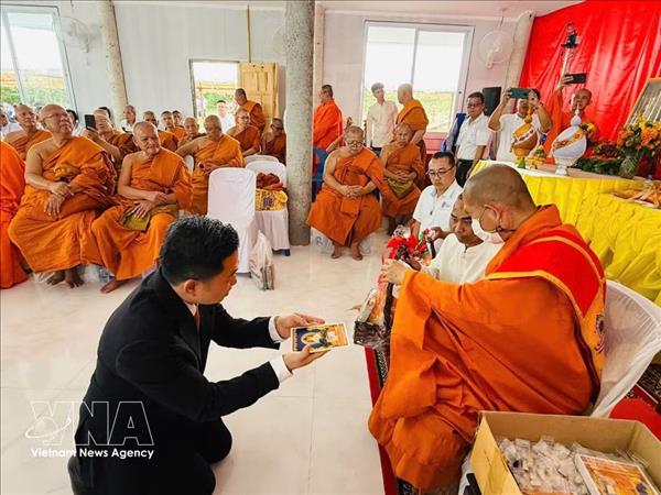 Une nouvelle pagode vietnamienne inaugurée dans le nord-est de la Thaïlande