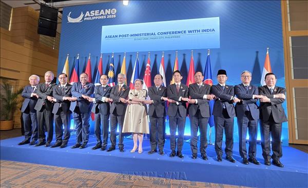 Hội nghị AMM-59: Bộ trưởng Ngoại giao Lê Hoài Trung dự Hội nghị Bộ trưởng Ngoại giao ASEAN-Ấn Độ