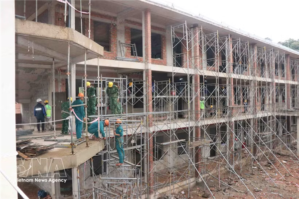 岘港边境地区学生的梦想学校