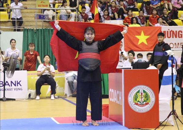 https://imagevietnam.vnanet.vn/Việt Nam bảo vệ thành công ngôi vô địch Giải Pencak Silat châu Á 2026​