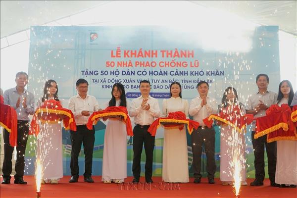 50 căn nhà phao giúp người dân chủ động ứng phó mưa lũ