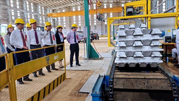 Lâm Đồng công bố sản phẩm nhôm thỏi đầu tiên của Việt Nam