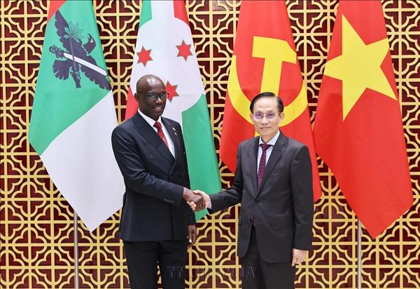 Vietnam, Burundi seek measures to enhance bilateral ties