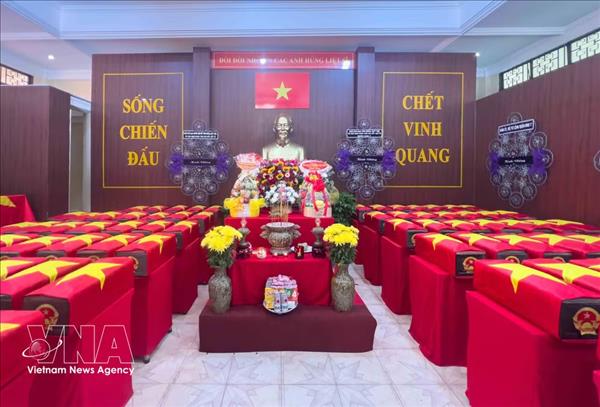 Ho Chi Minh-Ville : 150 dépouilles de martyrs exhumées au parc Le Thi Rieng