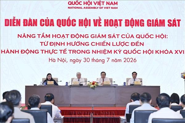 Chủ tịch Quốc hội Trần Thanh Mẫn: Giám sát có trọng tâm, trách nhiệm được xác định, kết quả đo bằng chuyển biến thực tế