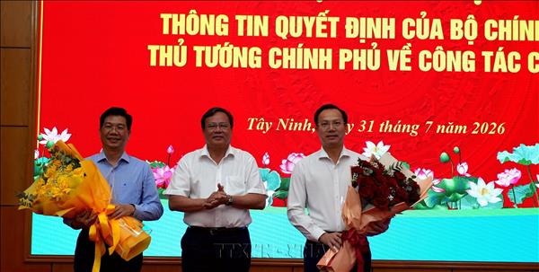 Đồng chí Hồ Thị Hoàng Yến giữ chức Phó Bí thư Thường trực Tỉnh ủy Tây Ninh