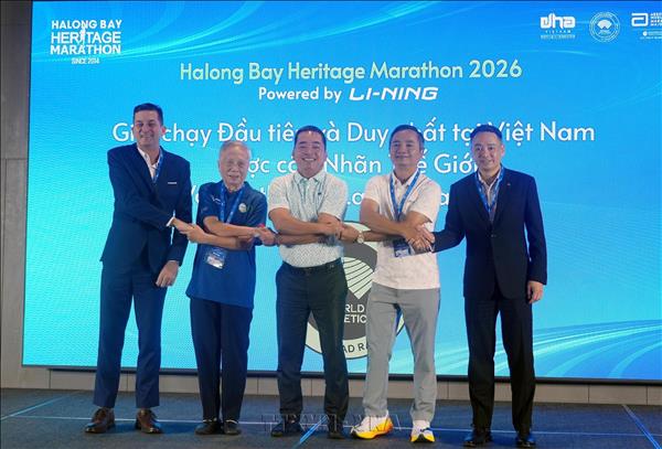 Giải Marathon Quốc tế Di sản Hạ Long 2026 dự kiến thu hút 18.000 vận động viên đua tài