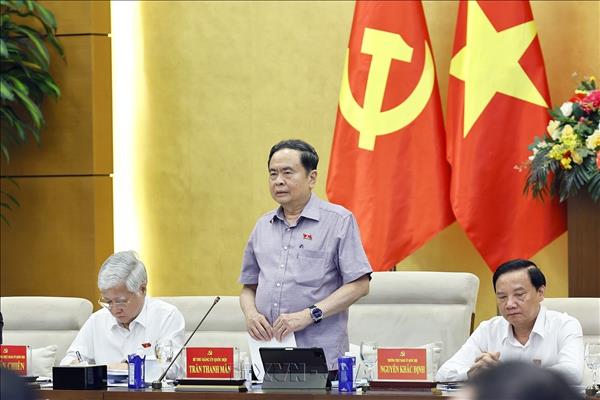 Chủ tịch Quốc hội Trần Thanh Mẫn: Xây dựng luật để mở đường cho phát triển