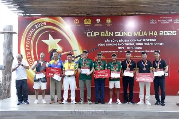 Bế mạc Giải thi đấu bắn súng Cúp Mùa Hạ- Sports Festival Lâm Đồng
