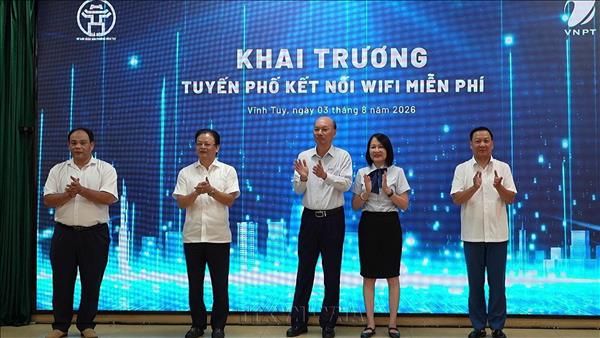 Hà Nội vận hành hệ thống wifi miễn phí, xây dựng chính quyền số từ cơ sở