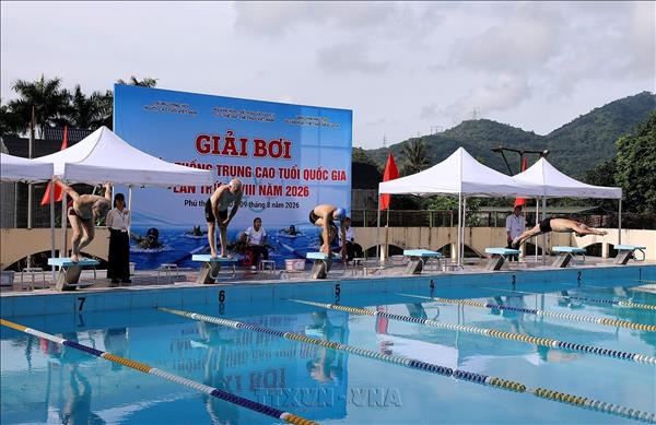 Khai mạc Giải Bơi truyền thống trung, cao tuổi quốc gia lần thứ 28 năm 2026