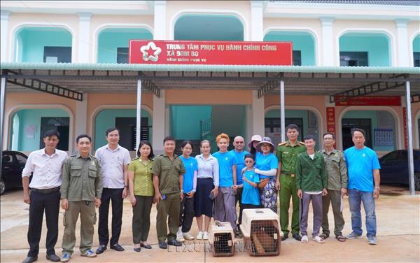 Journey to return rescued wildlife to the wild