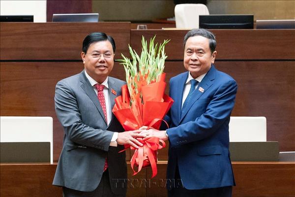 Kỳ họp không thường lệ thứ Nhất, Quốc hội khóa XVI: Quốc hội bỏ phiếu phê chuẩn việc bổ nhiệm Bộ trưởng Bộ Nội vụ đối với ông Nguyễn Tiến Hải