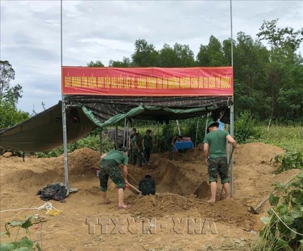 Quy tập 3 hài cốt liệt sĩ thuộc lực lượng đặc công