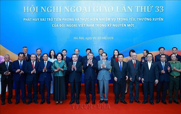 Thủ tướng Lê Minh Hưng: Ngành Ngoại giao góp phần tạo dựng cục diện đối ngoại thuận lợi cho phát triển