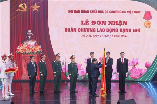 Vietnam Association for Victims of Agent Orange/Dioxin awarded second-class Labour Order