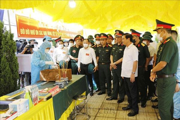Bắc Ninh: Tiếp thêm động lực cho lực lượng lấy mẫu hài cốt liệt sĩ