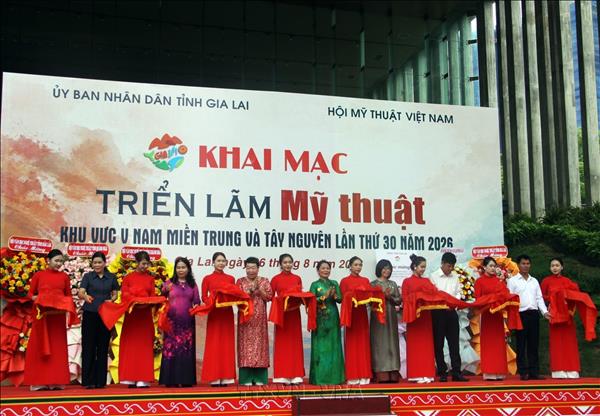 Trưng bày 257 tác phẩm nghệ thuật tại Triển lãm Mỹ thuật khu vực Nam miền Trung-Tây Nguyên