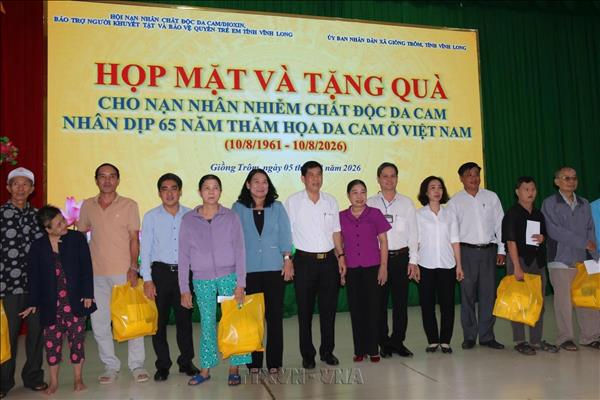 Thiết thực chăm lo cho nạn nhân chất độc da cam