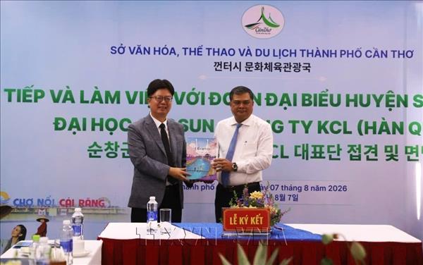 Can Tho steps up tourism cooperation with Korean partners