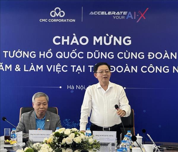 Phó Thủ tướng Hồ Quốc Dũng: Doanh nghiệp phải là lực lượng nòng cốt phát triển công nghệ chiến lược