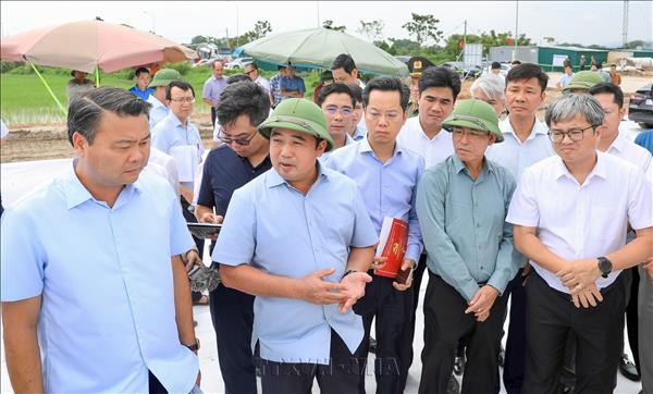 Bí thư Thành ủy Hà Nội thúc tiến độ hai dự án giao thông trọng điểm phía Nam Thủ đô