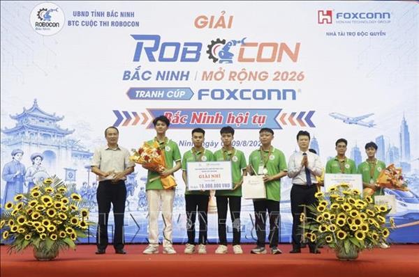 Phát hiện và bồi dưỡng tài năng trẻ qua Giải Robocon mở rộng 2026