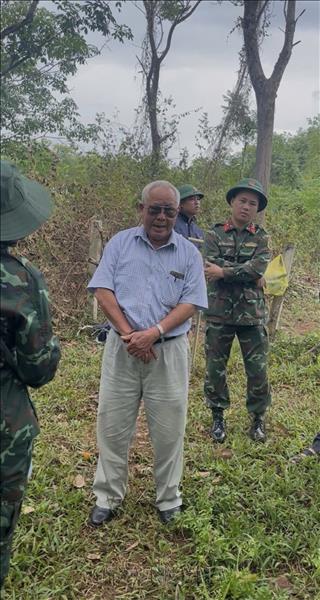 Tìm nhân chứng về mộ tập thể liệt sĩ sau trận đánh Cồn Tiên