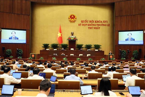 Kỳ họp không thường lệ thứ Nhất, Quốc hội khóa XVI: Đẩy mạnh ứng dụng chuyển đổi số, tạo chuyển biến trong phổ biến pháp luật