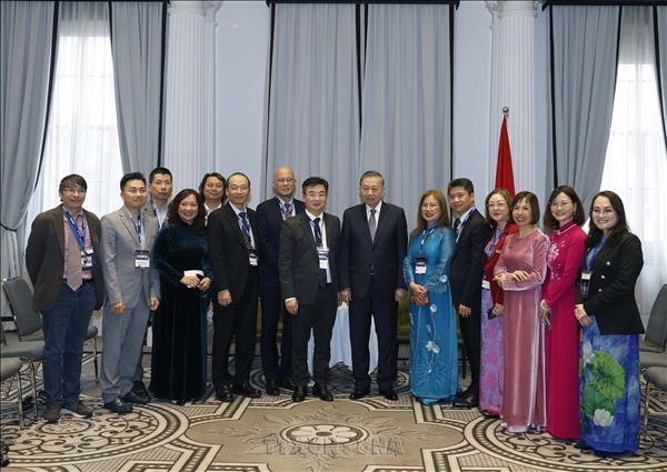 Tổng Bí thư, Chủ tịch nước Tô Lâm tiếp trí thức, nhà khoa học tiêu biểu người Việt Nam tại Australia